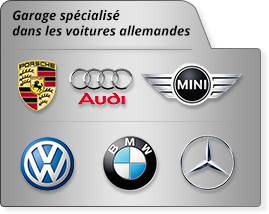 garage réparation auto porsche audi mini volkswagen bmw mercedes